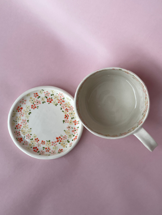 Чайная пара «Цветочная поляна»