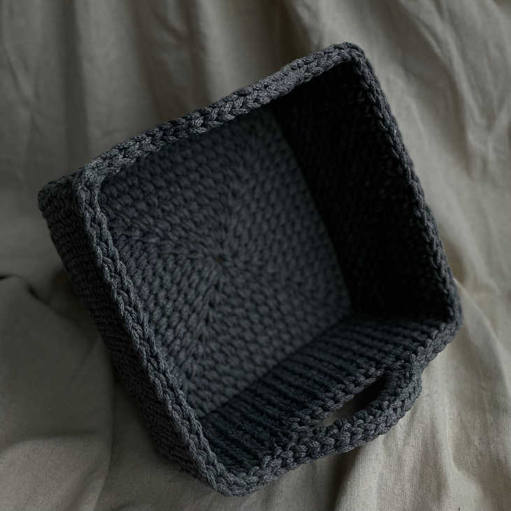 Корзинка для хранения с ручками