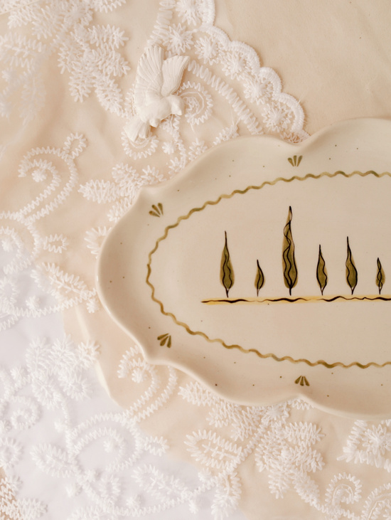 Блюдо "Кипарис"