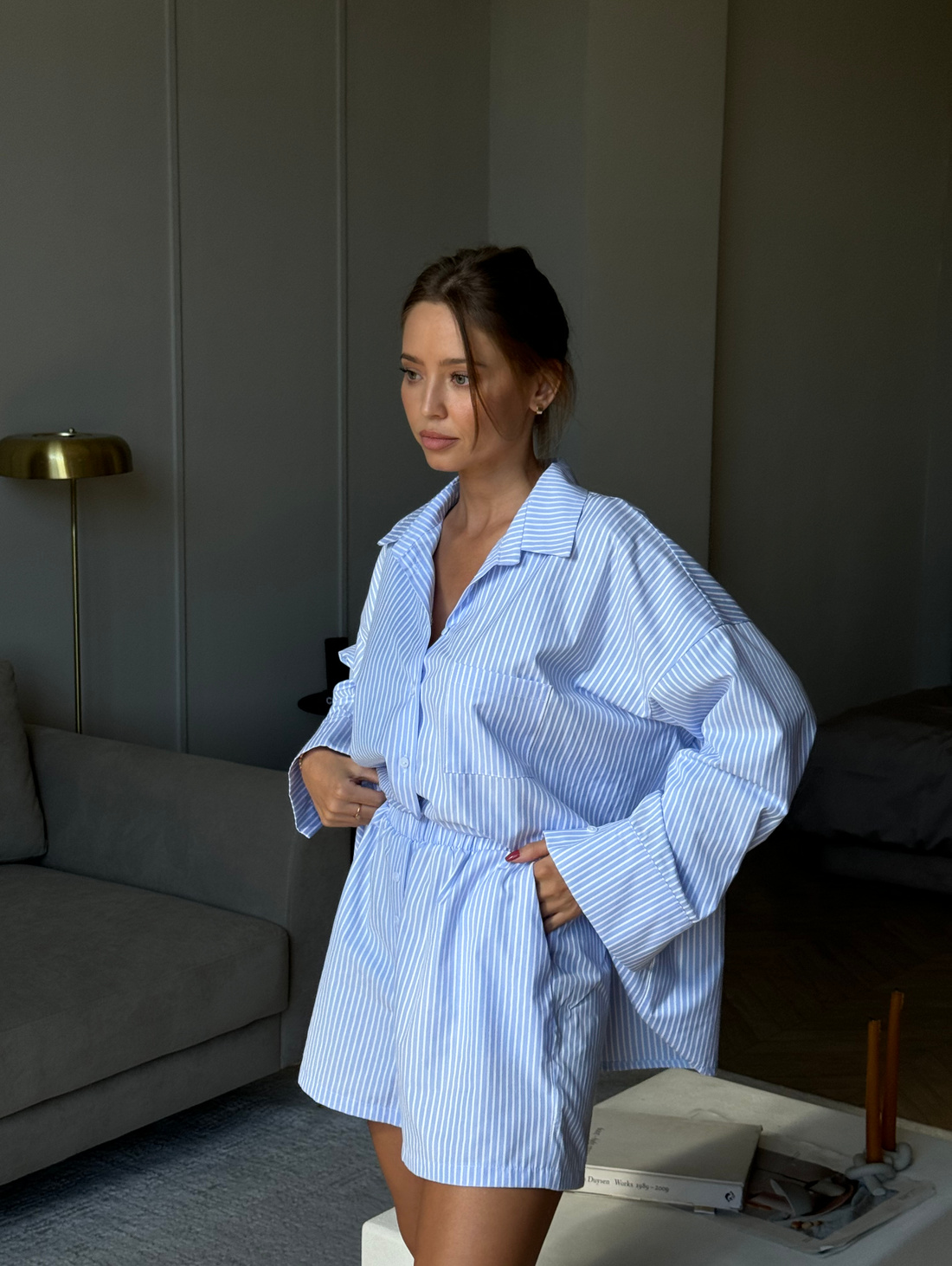 Костюм в полоску - фотография товара