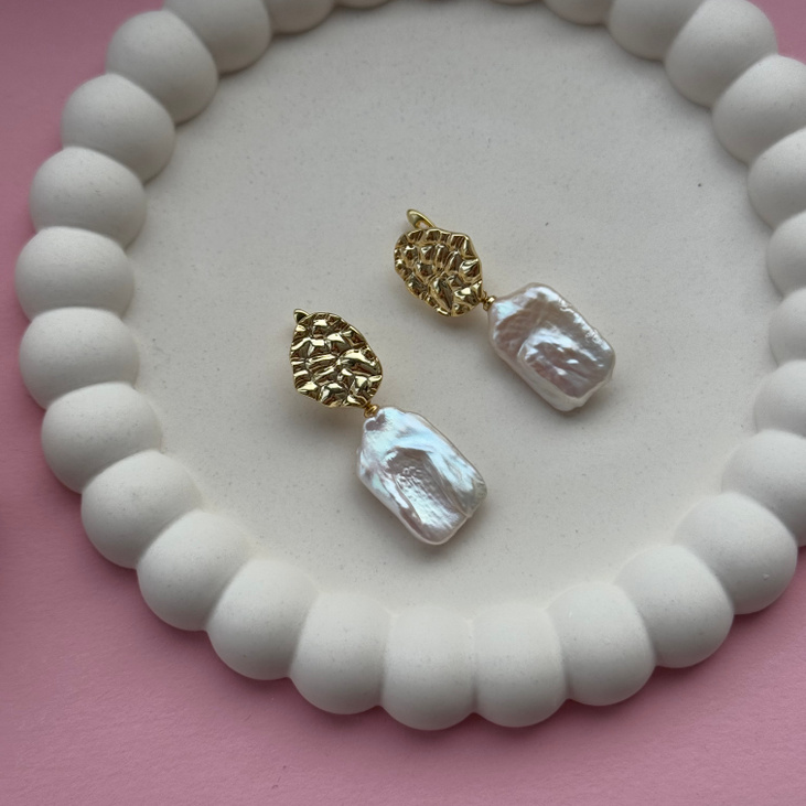 Серьги "Барочный жемчуг"