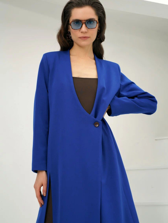 Жакет удлинённый (лазурь)