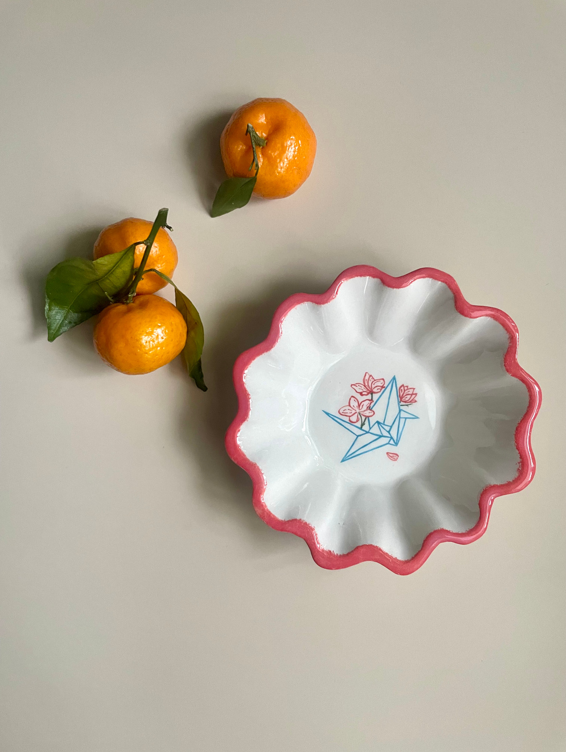 Чаша глубокая «Журавлик» - фотография товара