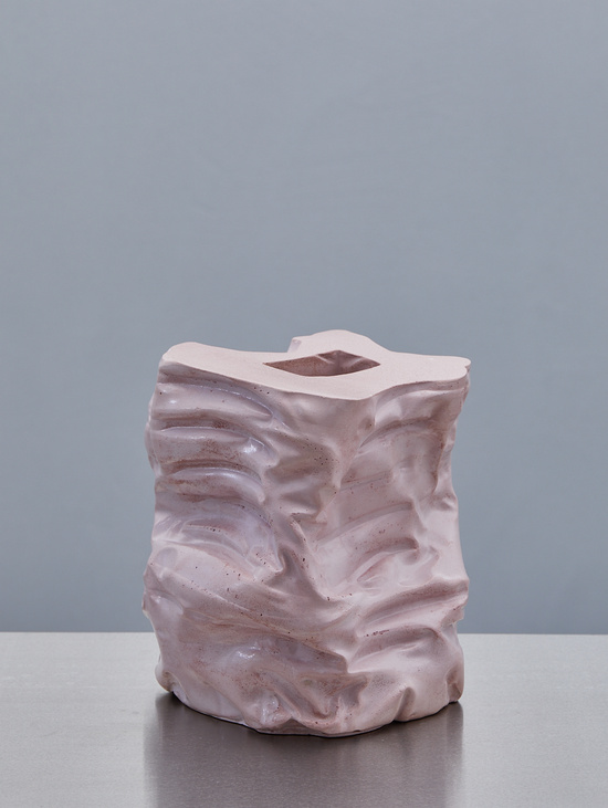 Ваза "Wavy Vase" Розовый