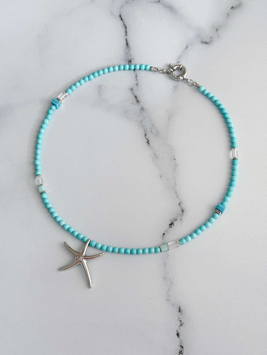 Чокер с морской звездой «Афина» - фотография товара