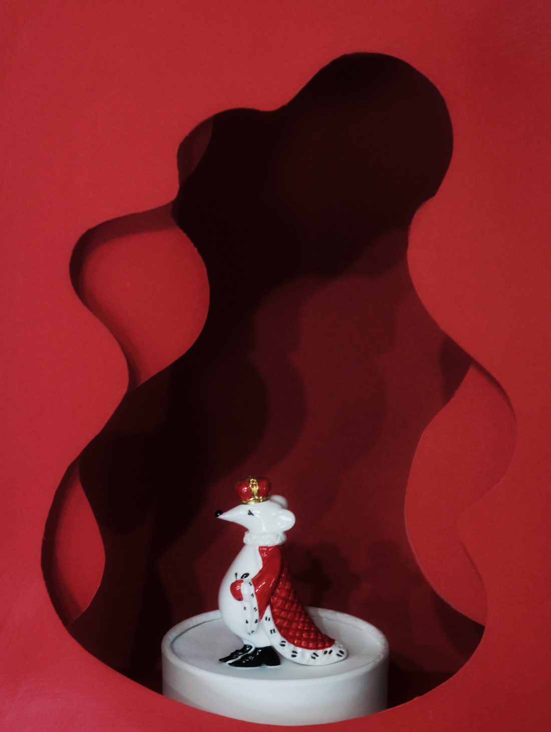 Елочная игрушка "Мышиный король" - фотография товара