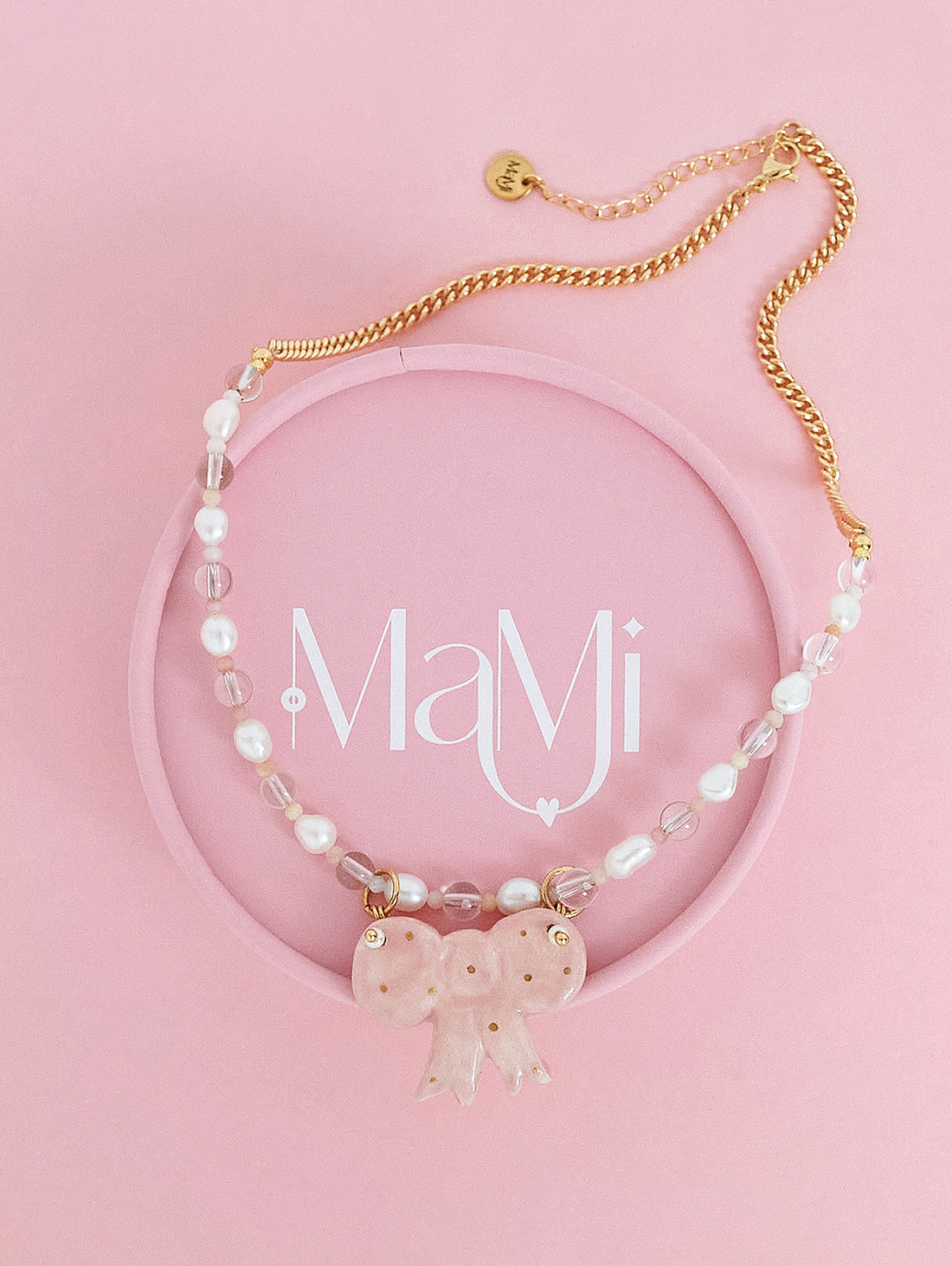 Колье «Бант» - фотография товара