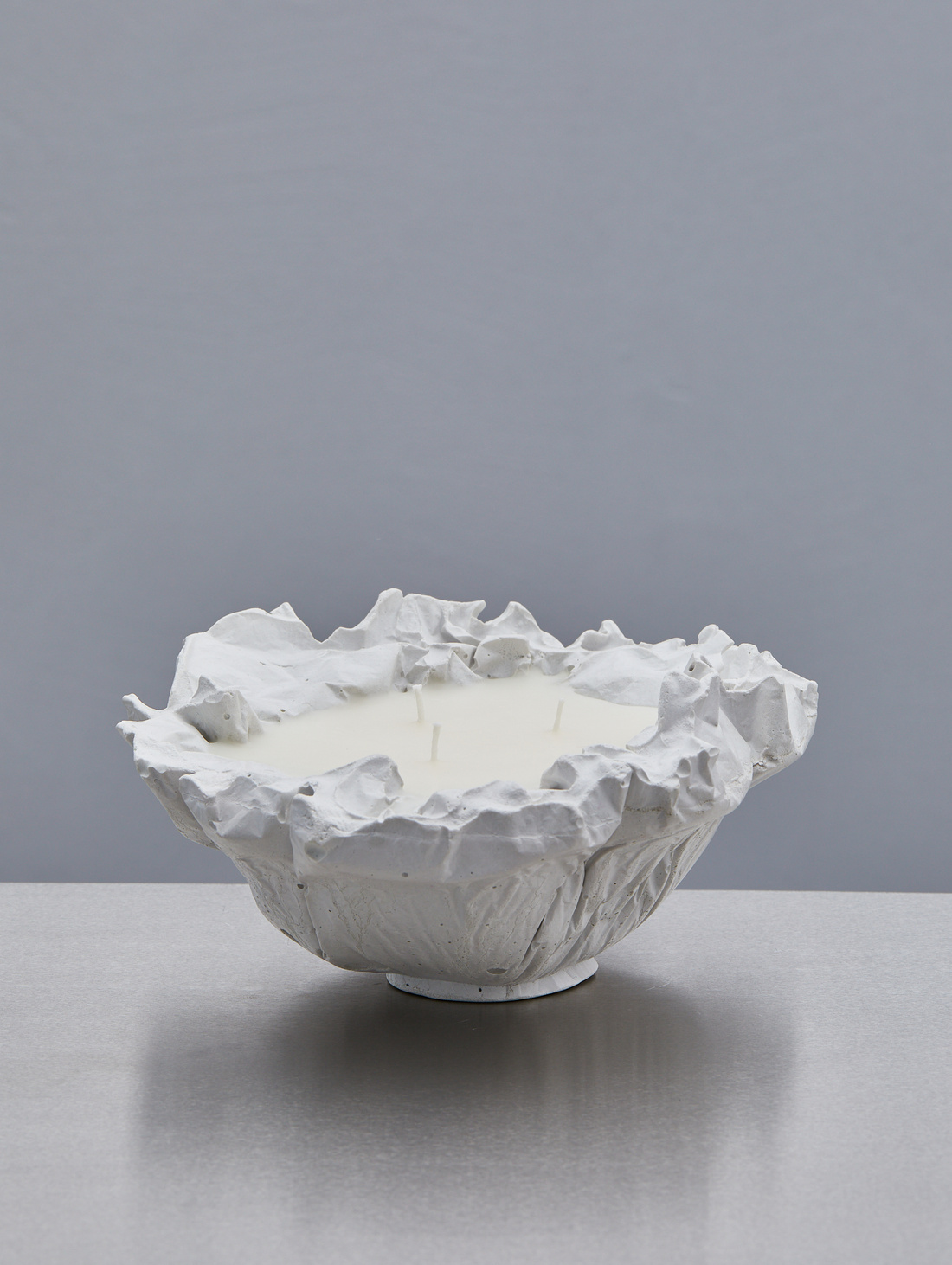 Аромасвеча "Oyster Candle" Белый - фотография товара