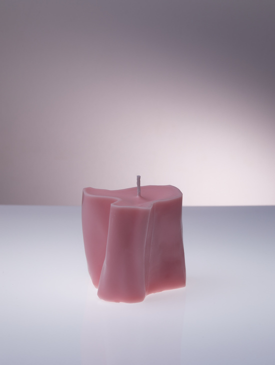 Аромасвеча "Wax Itself" Розовый / Инжир и Иланг-Иланг