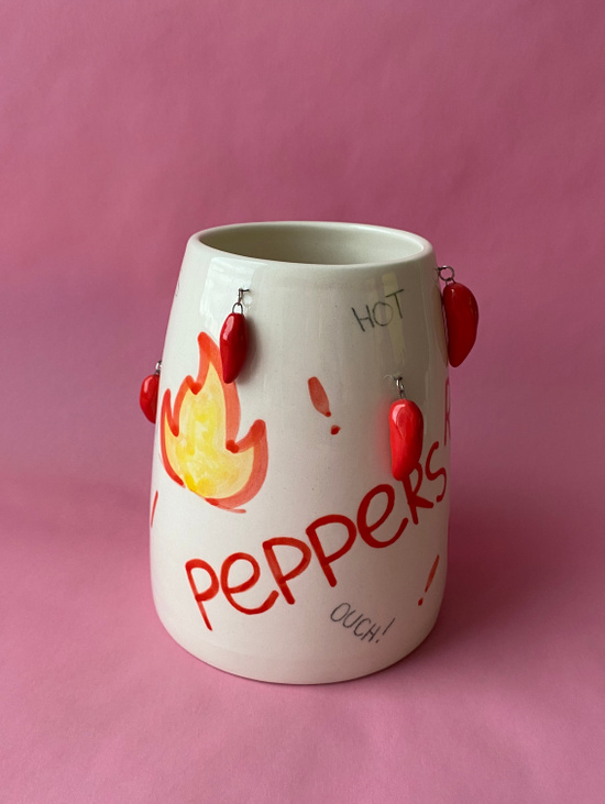 Ваза «RED HOT CHILLI PEPPERS»
