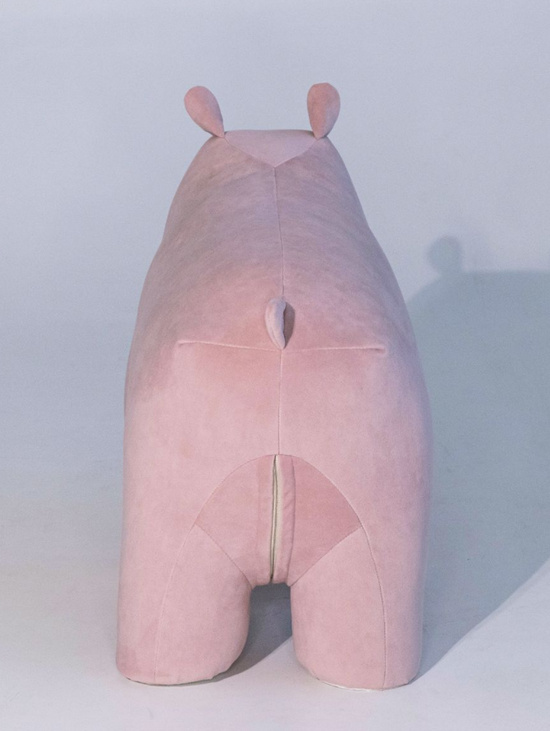 Детский пуфик-игрушка Бегемот