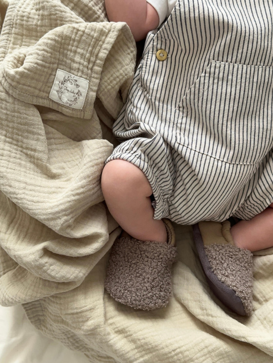 Муслиновая пеленка "Пыльный"