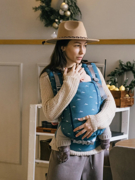 Эрго-рюкзак с рождения "Светоч", расцветка Саяны