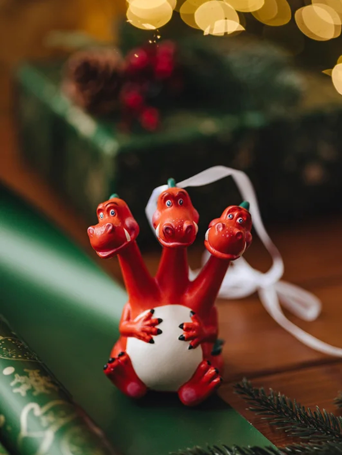 Ёлочная игрушка "Змей" - фотография товара