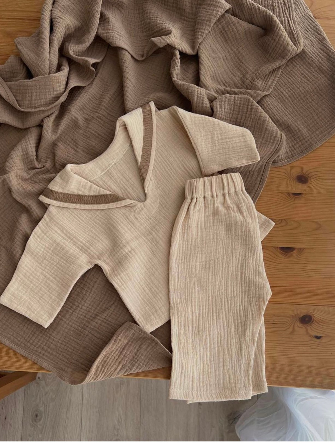 Муслиновый костюм матроса - фотография товара