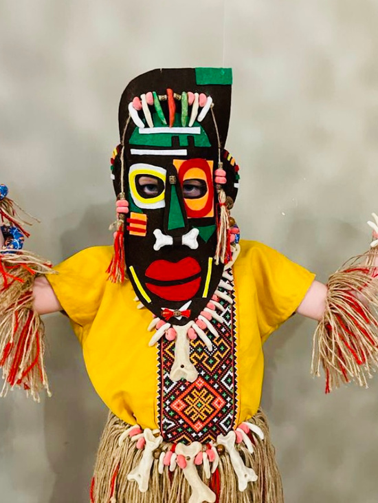 Карнавальный костюм "Папуас индеец" 3-10 лет