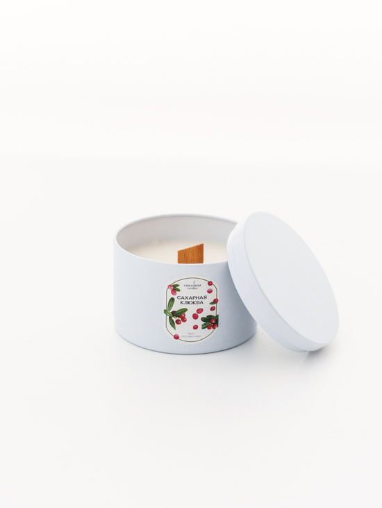 Ароматическая свеча "Сахарная клюква"