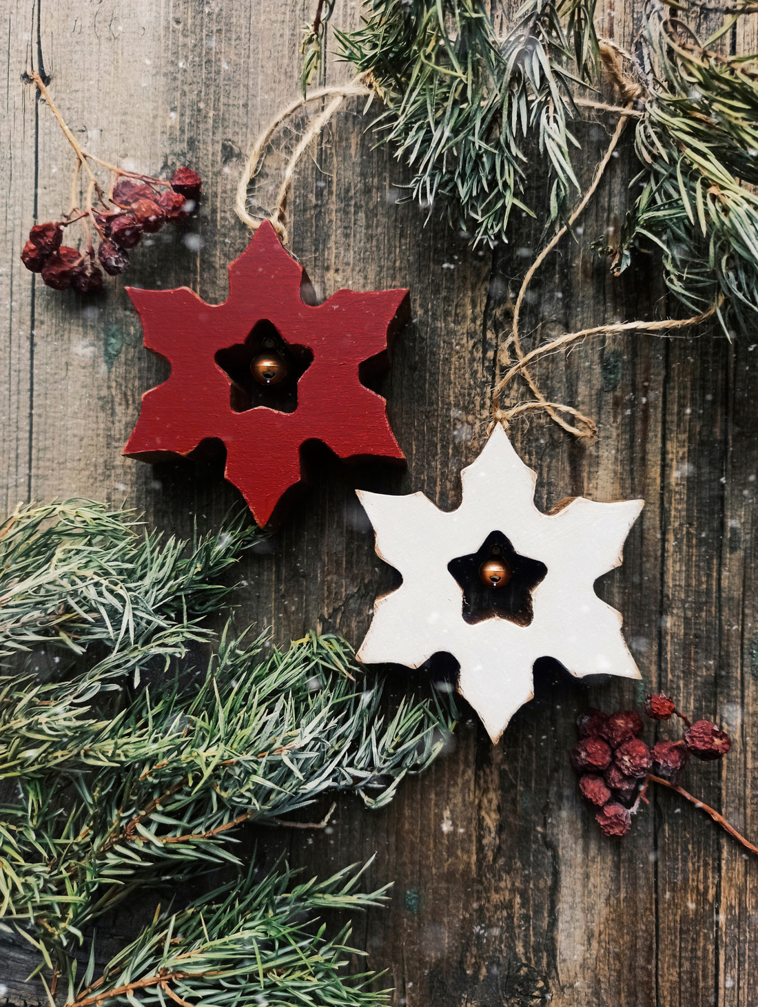 Ёлочная игрушка "Снежинка N2" - фотография товара