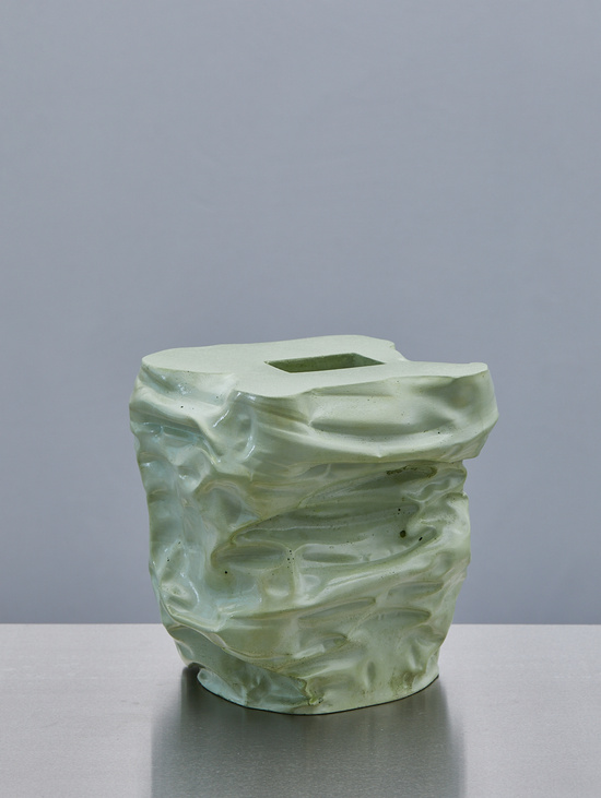 Ваза "Wavy Vase" Оливковый