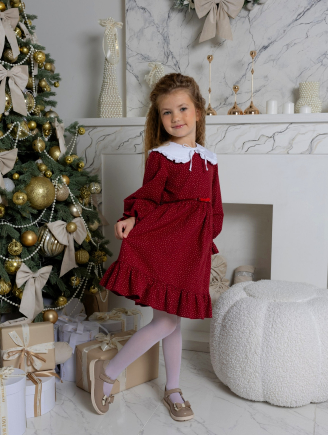 Платье для девочки «Звездочки» - фотография товара