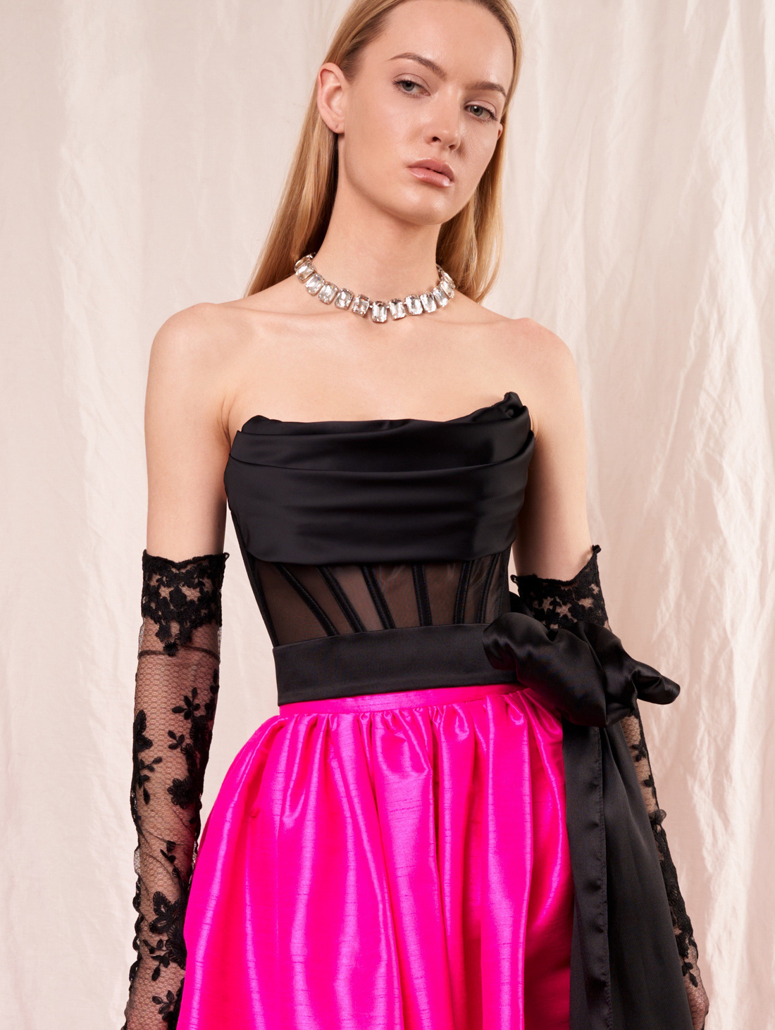 Корсет Juliette черный - фотография товара