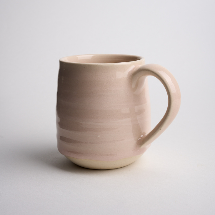 Кружка Umami несовершенная, розовая