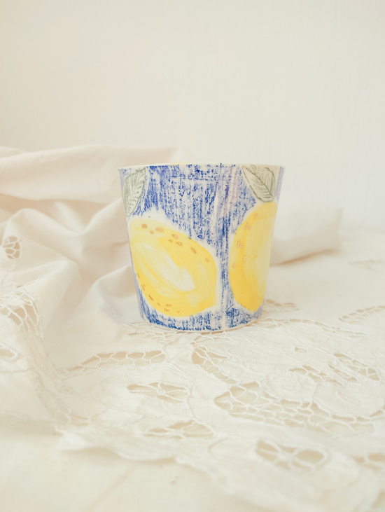 Кружка "Золотые лимоны"