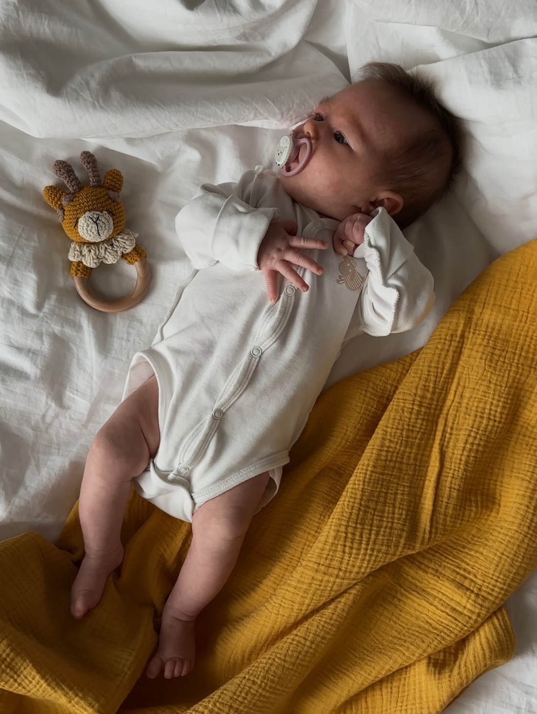 Подарочный бокс "Штрих беж и карри" - фотография товара