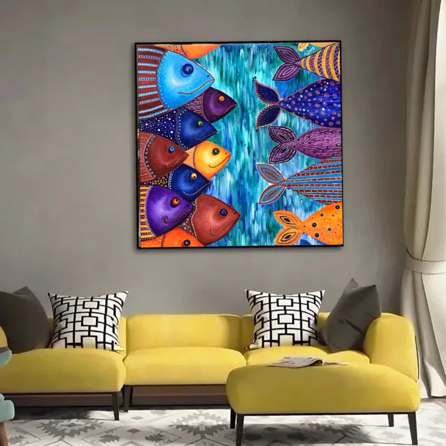 Картина "Круговорот" - фотография товара