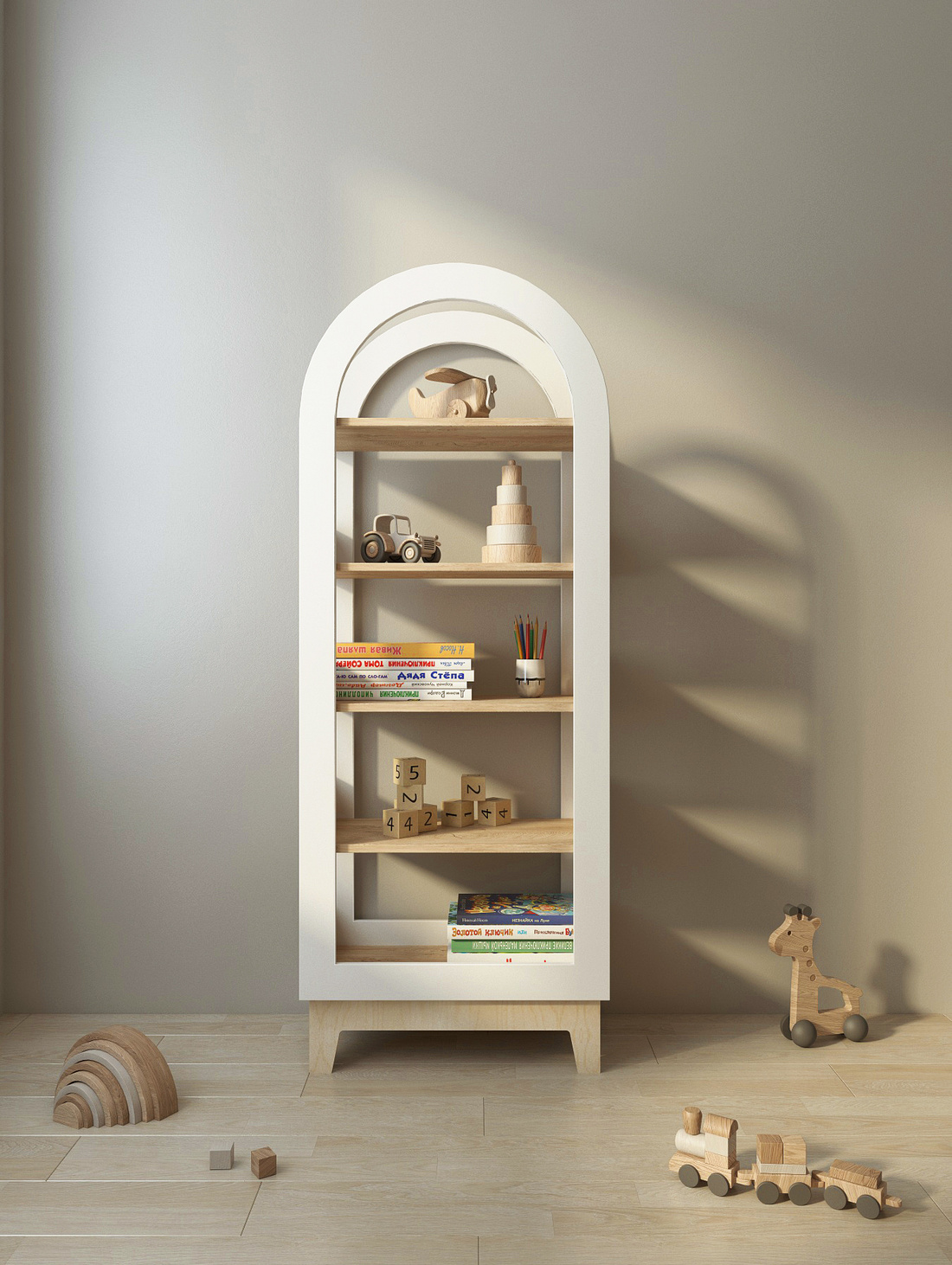 Стеллаж Арка Вуд - фотография товара