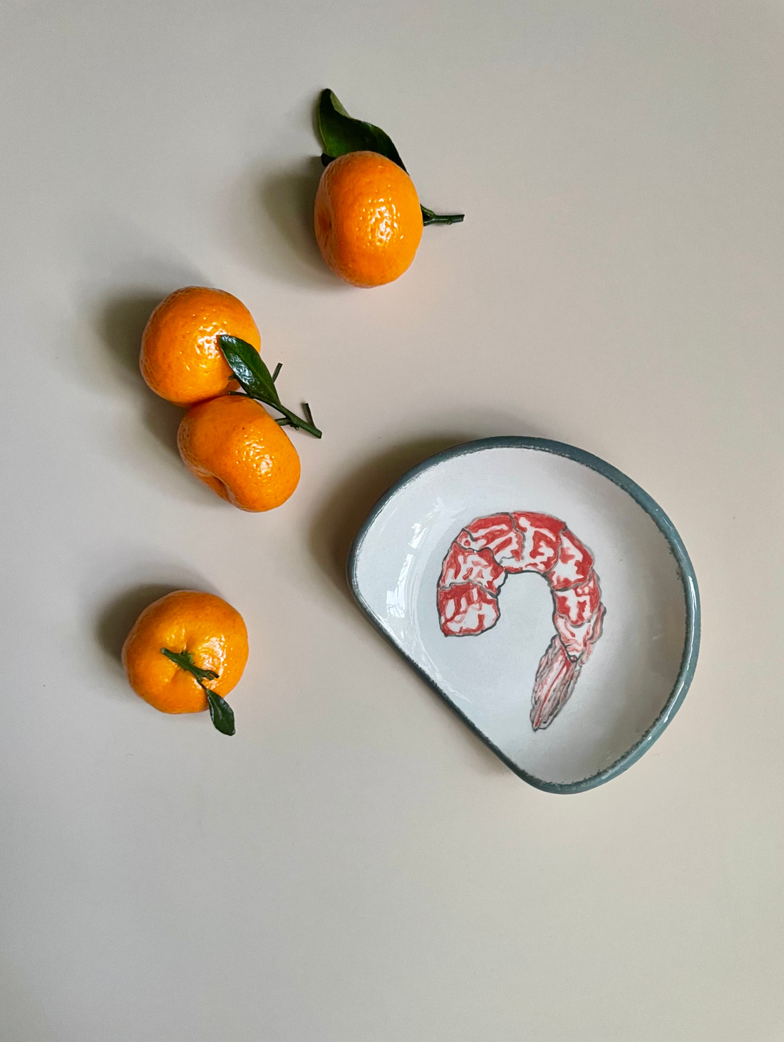 Блюдце для колец «Креветка» - фотография товара