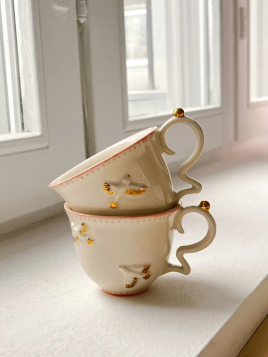 Чашка "С птичками"