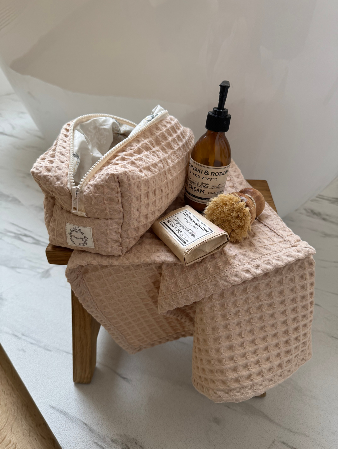 Вафельная косметичка “Creamy” - фотография товара