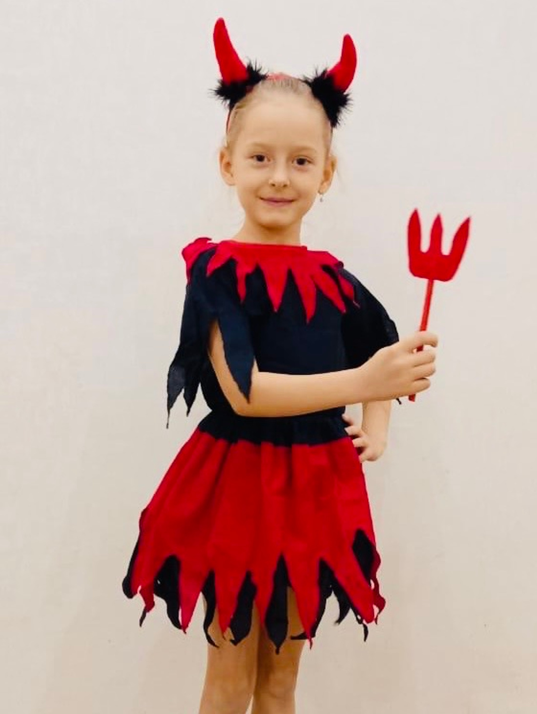 Карнавальный костюм "Чертёнок" 4-8 лет - фотография товара