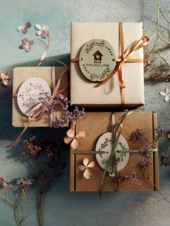 Ярлычки подарочные