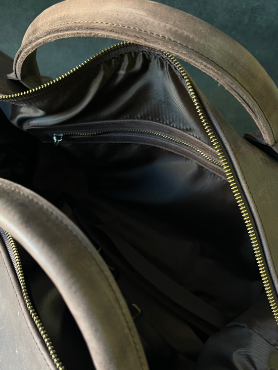 Дорожный набор из натуральной кожи