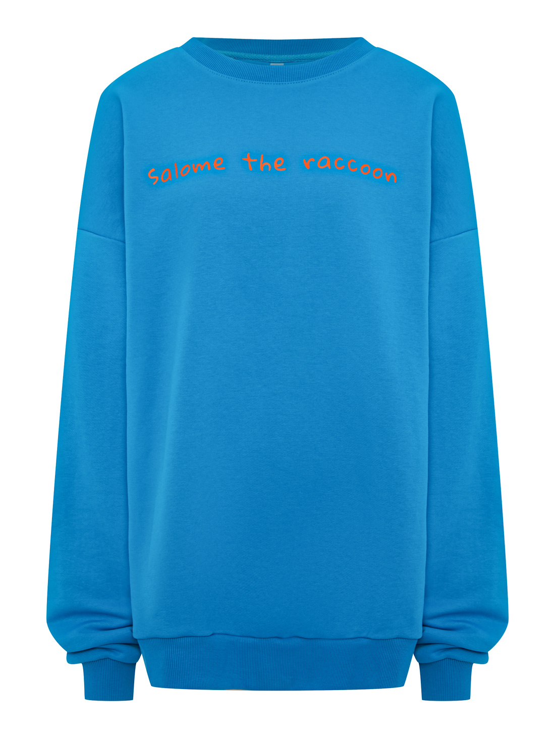 Свитшот SWEATSHIRT LONG SLEEVE NAME BLUE - фотография товара