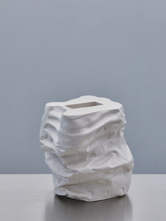 Ваза "Wavy Vase" Экрю
