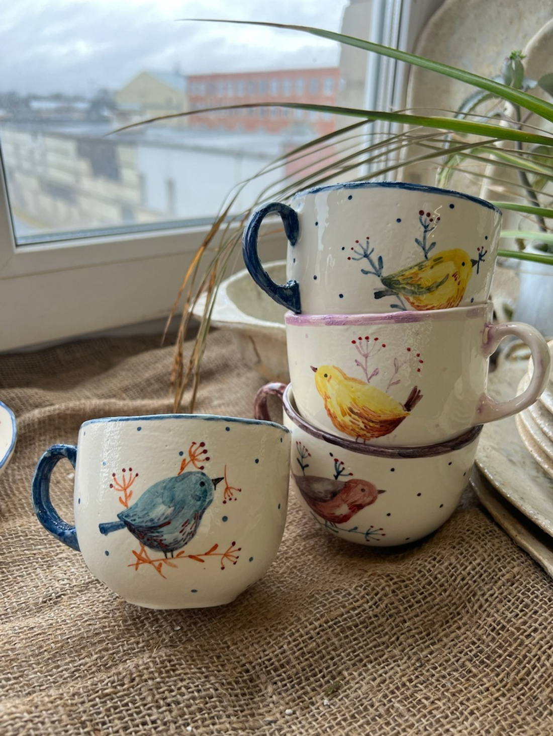 Чашка "Птичка" - фотография товара