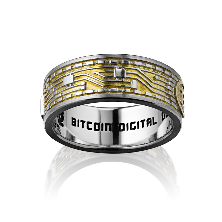 Серебряное CRYPTOКОЛЬЦО